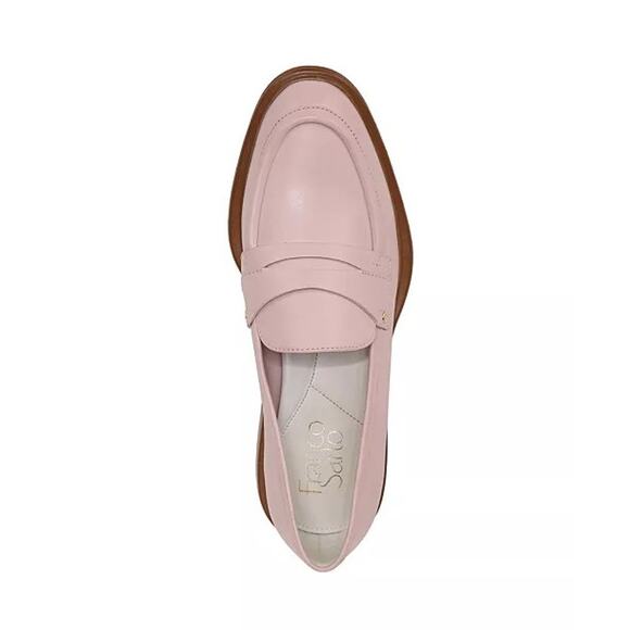 NEW Franco Sarto Edith 2 Women's Loafers Light Pink Leather Size 7.5 I5739l2650 - Picture 4 of 6